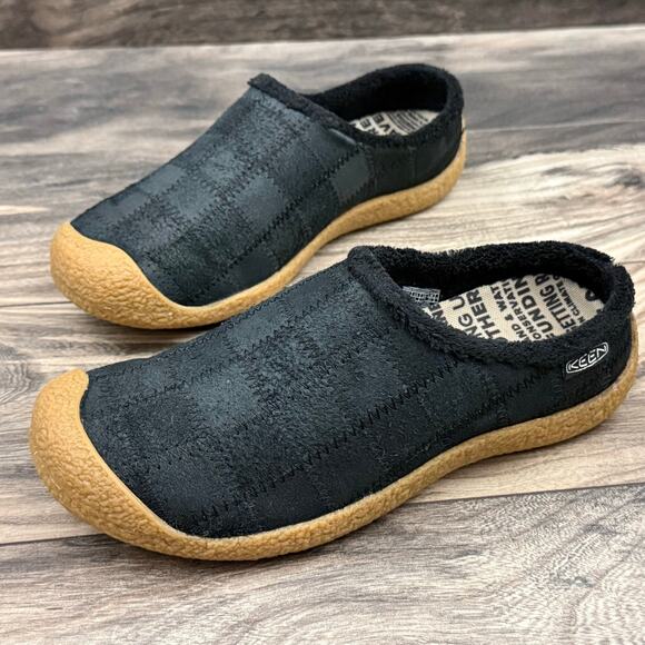 NIB Keen Howser Harvest Leather Slide Slip On Mule Clog Black 8 38.5 - Picture 4 of 11